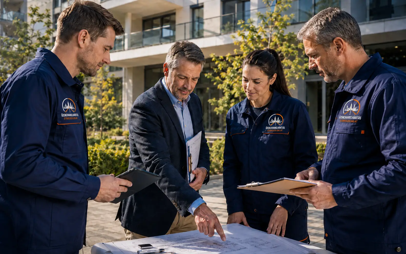 Társasházi műszaki felmérés és felújítási projekt előkészítése dokumentációval